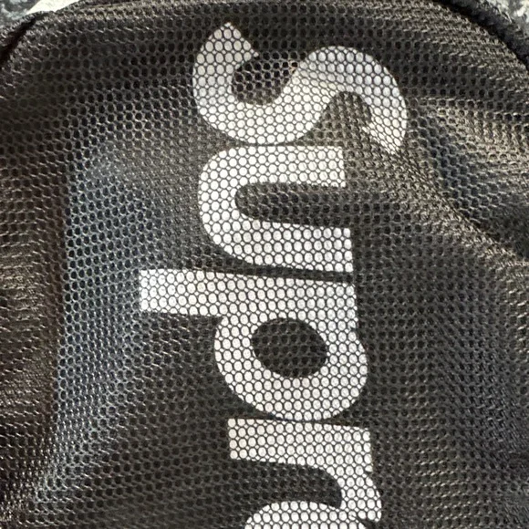 Supreme Black Mesh Backpack